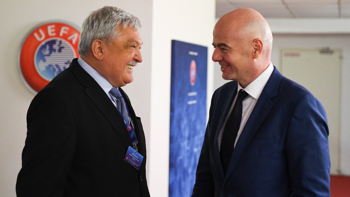 A FIFA elnöke is gratulált Csányi Sándornak