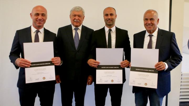 Sportigazgatói és akadémiai igazgatói diplomákat adtak át Telkiben