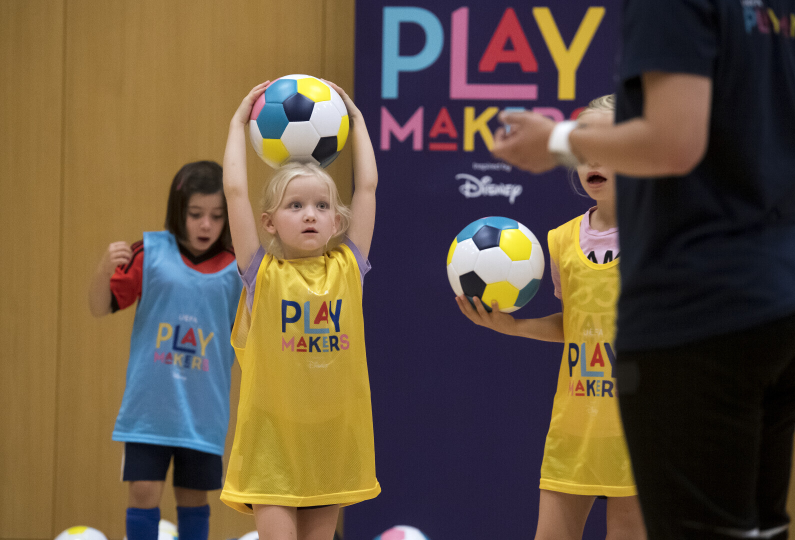 Ahol a foci és a Disney-világ találkozik - UEFA-program 5-8 éves lányoknak