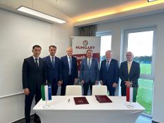 Magyar-üzbég megállapodás Telkiben