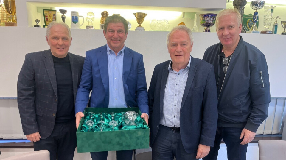 Hetven szép év emléke: Esterházy Mártont köszöntötték