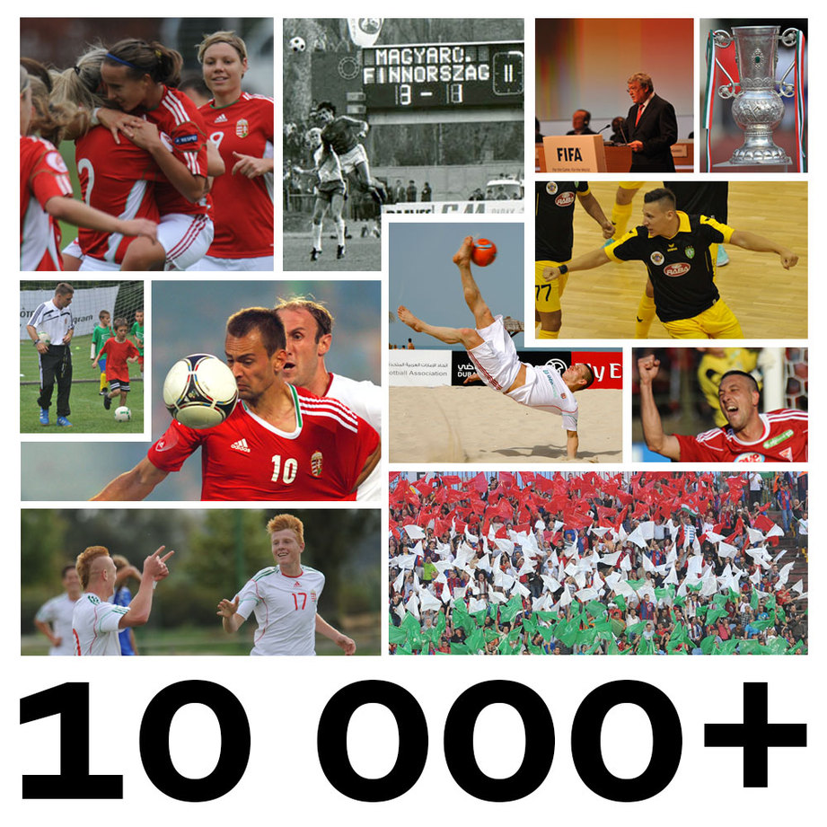 10.000 like a magyar futballra!